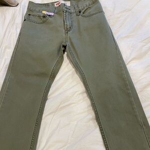 Levi’s Olive Green Jeans, Boys size 12